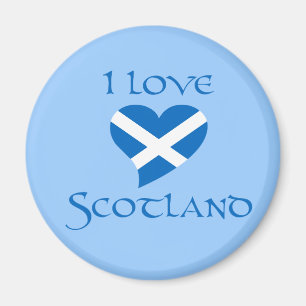 Amo el imán frigorífico escocés