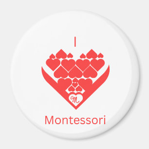 Amo el imán Montesssori