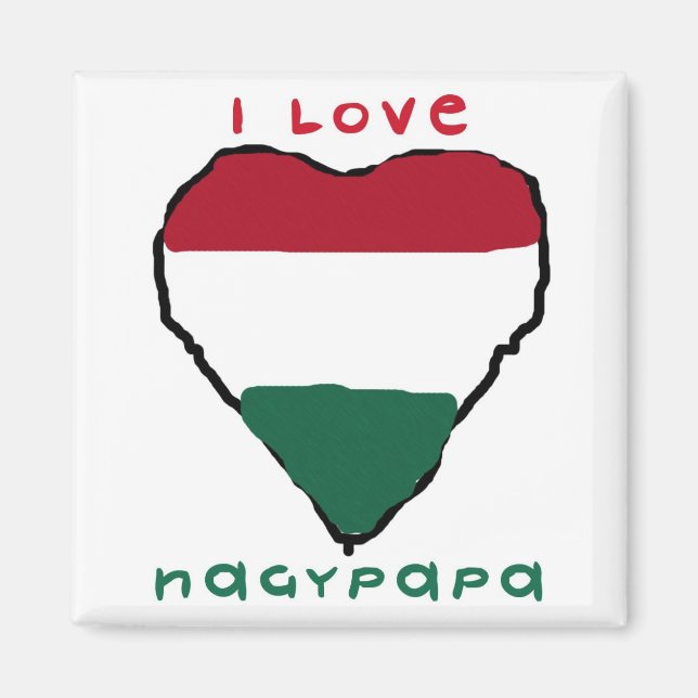 Amo el imán Nagypapa (Frente)