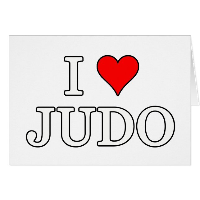 Amo el Judo (Anverso (Horizontal))