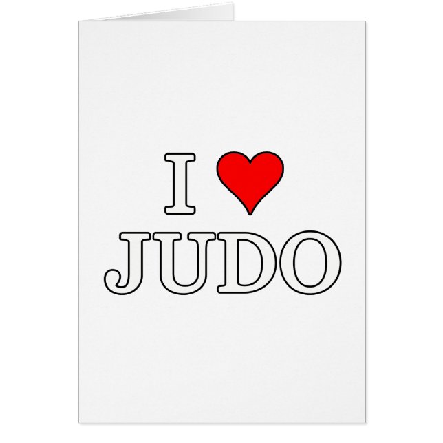 Amo el Judo (Frente)