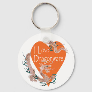 Amo el llavero de Dragonware