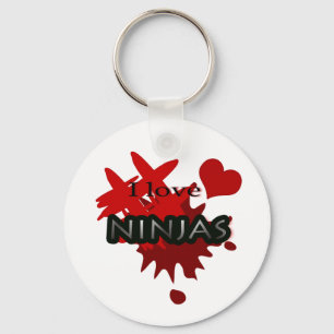 Amo el llavero de Ninjas