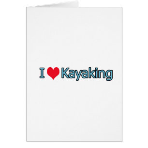 Amo el logotipo Kayaking