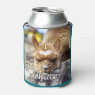 Amo el neverita de bebidas de las alpacas