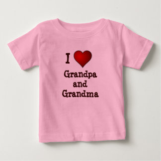 Amo el niño del abuelo y de la abuela/la camisa