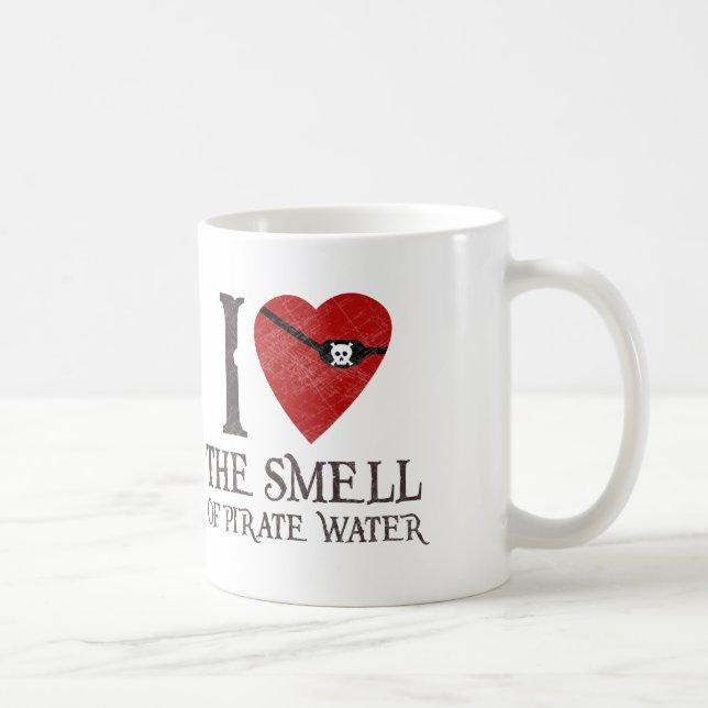 Amo el olor de la taza del agua del pirata (Derecha)