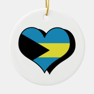 Amo el ornamento de Bahamas