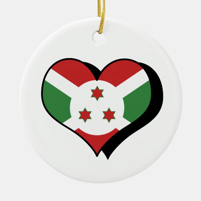 Amo el ornamento de Burundi (Frente)