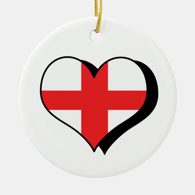 Amo el ornamento de Inglaterra (Frente)