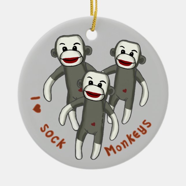 Amo el ornamento de los monos mugre (Frente)