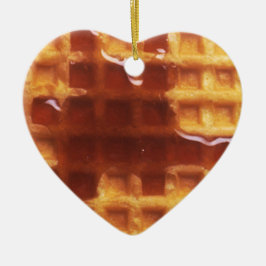 Amo el ornamento de Waffles
