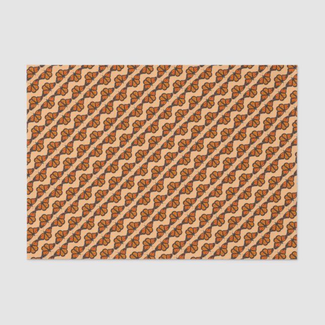 Amo el papel seda de las mariposas de monarca (Anverso)