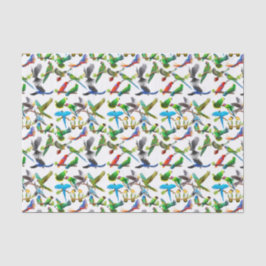 Amo el papel seda de los loros