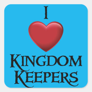 Amo el Pegatina de Kingdom Keepers