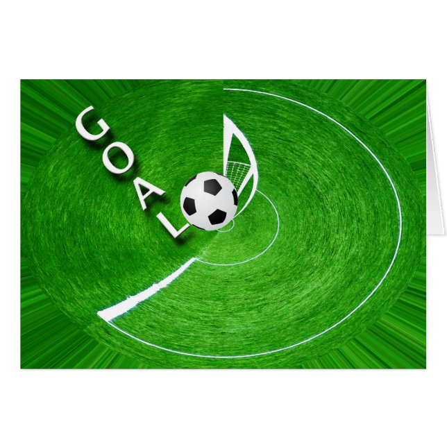 Amo el Personalizable Soccer Blank (Anverso (Horizontal))
