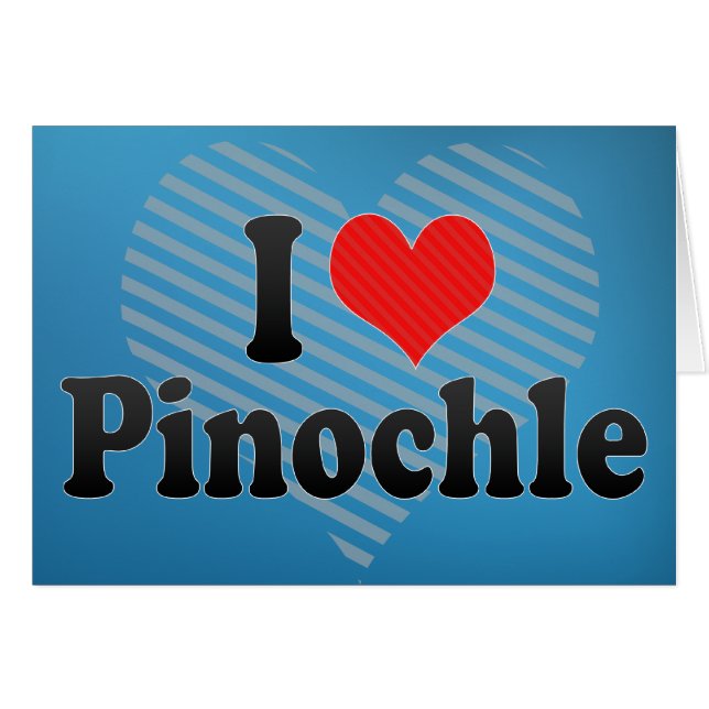Amo el Pinochle (Anverso (Horizontal))