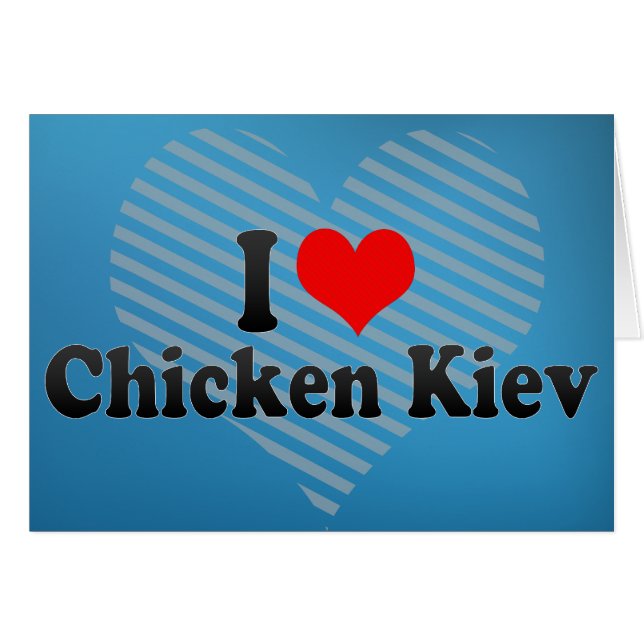 Amo el pollo Kiev (Anverso (Horizontal))