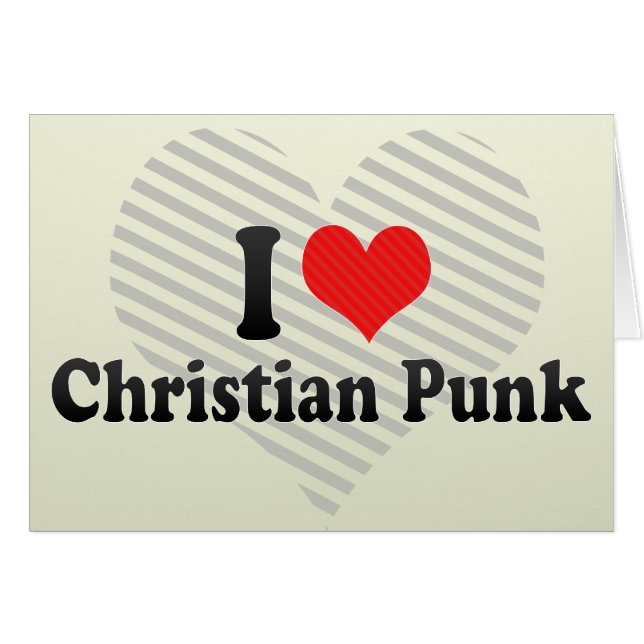 Amo el Punk cristiano (Anverso (Horizontal))