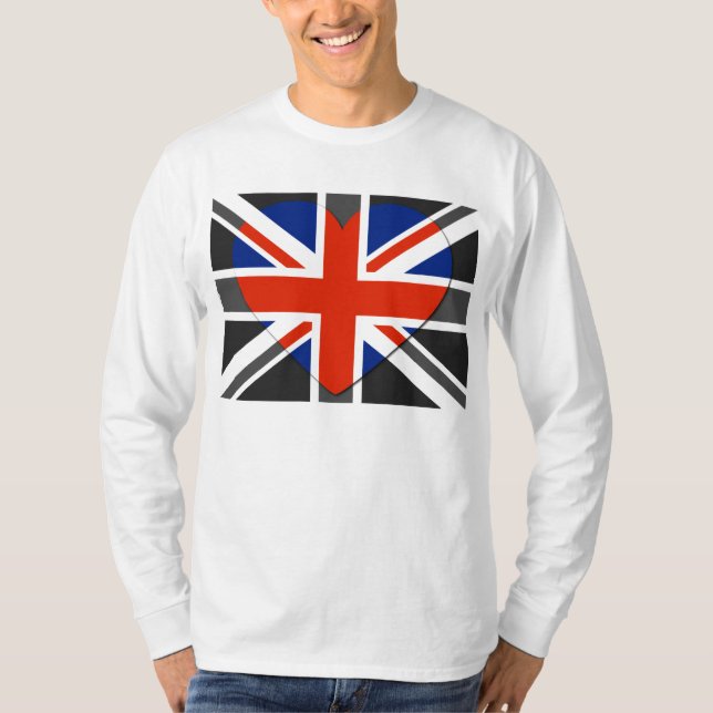 Amo el Reino Unido - Camisetas de época (Anverso)