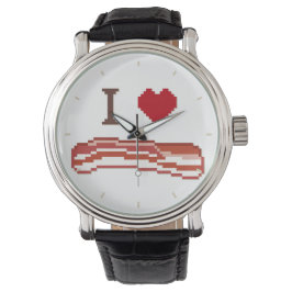 Amo el reloj de pulsera de Bacon