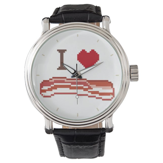 Amo el reloj de pulsera de Bacon (Anverso)