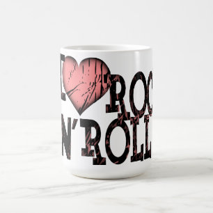 Amo el rock-and-roll - tazas