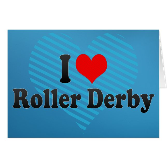 Amo el rodillo Derby (Anverso (Horizontal))