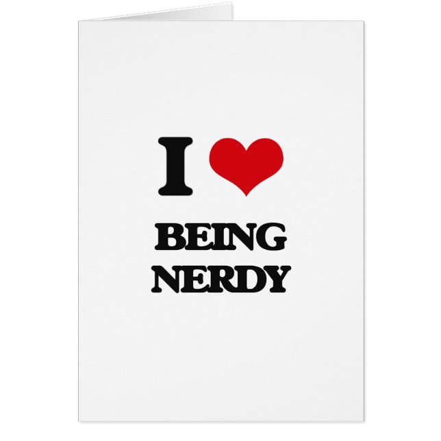 Amo el ser Nerdy (Frente)