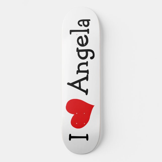Amo el Skateboard Angela (Anverso)