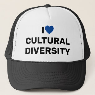 Amo el sombrero camionero de la Diversidad Cultura