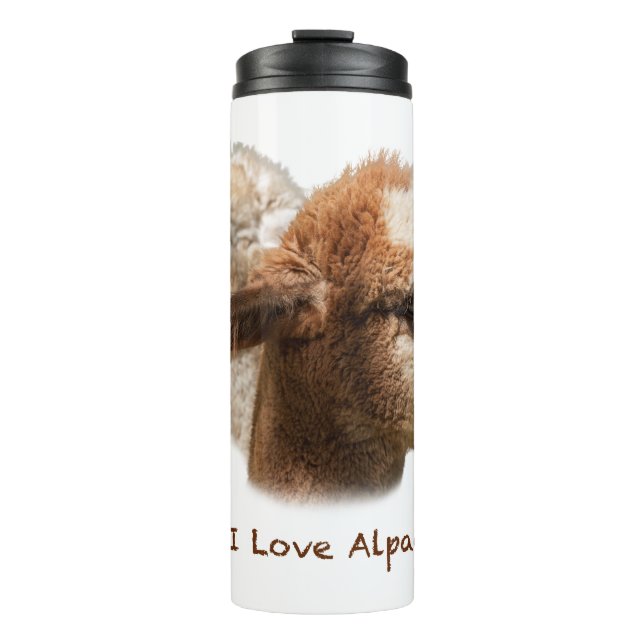 Amo el vaso la termal de las alpacas (Anverso)