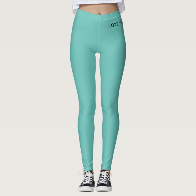¡AMO EL YOGA! Leggings (Anverso)