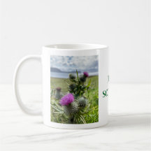 Amo Escocia. Taza de café