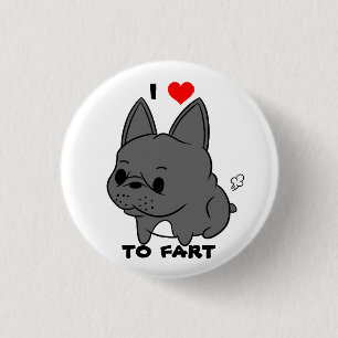Amo Fart botón (el negro)