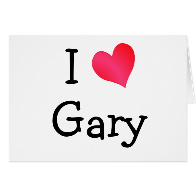 Amo Gary (Anverso (Horizontal))