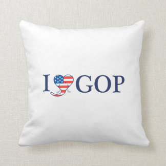 "Amo GOP" 16" x 16" almohada