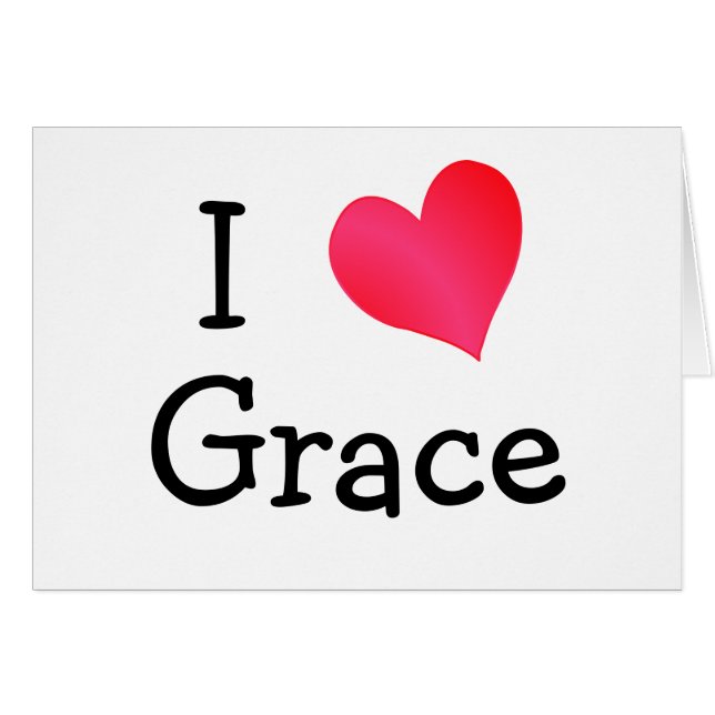 Amo Grace (Anverso (Horizontal))
