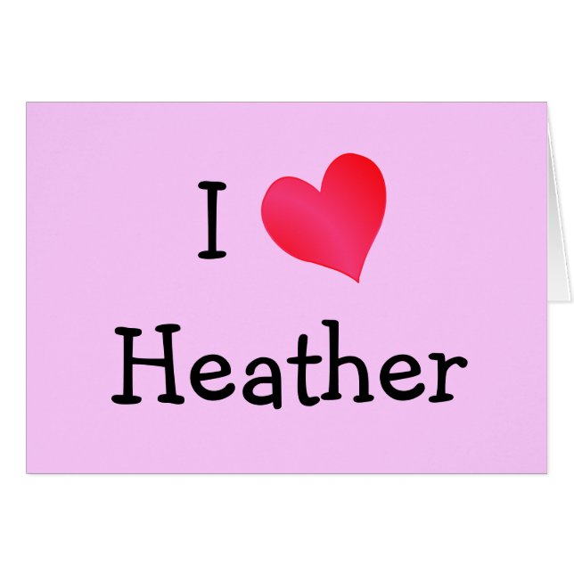 Amo Heather (Anverso (Horizontal))