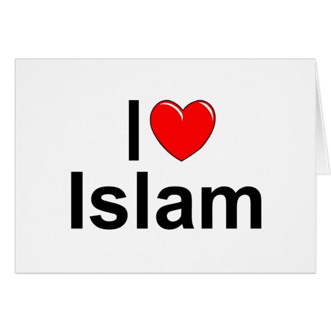 Amo Islam (del corazón) (Anverso (Horizontal))