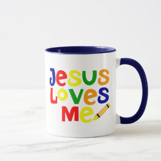 Amo Jesús/a Jesús me amo taza de café