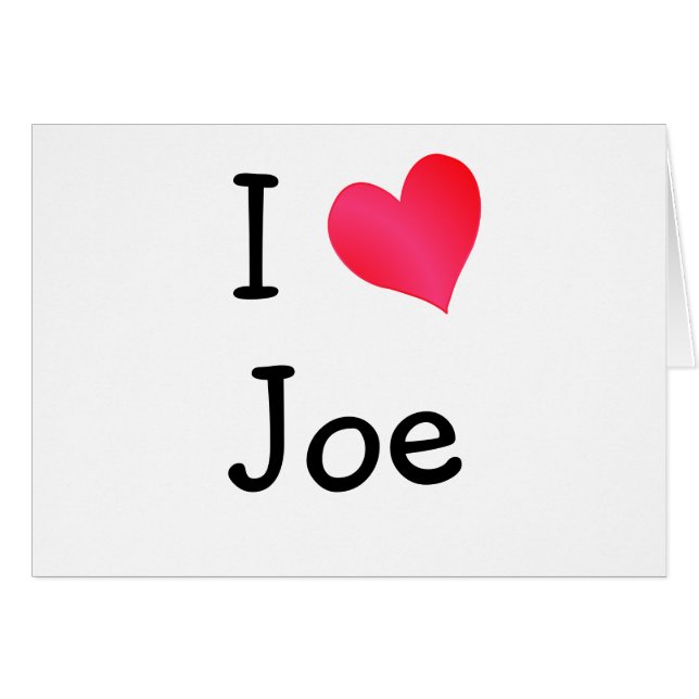 Amo Joe (Anverso (Horizontal))