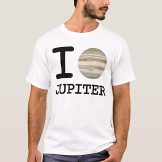 "Amo Júpiter" que amo la camiseta del estilo de NY