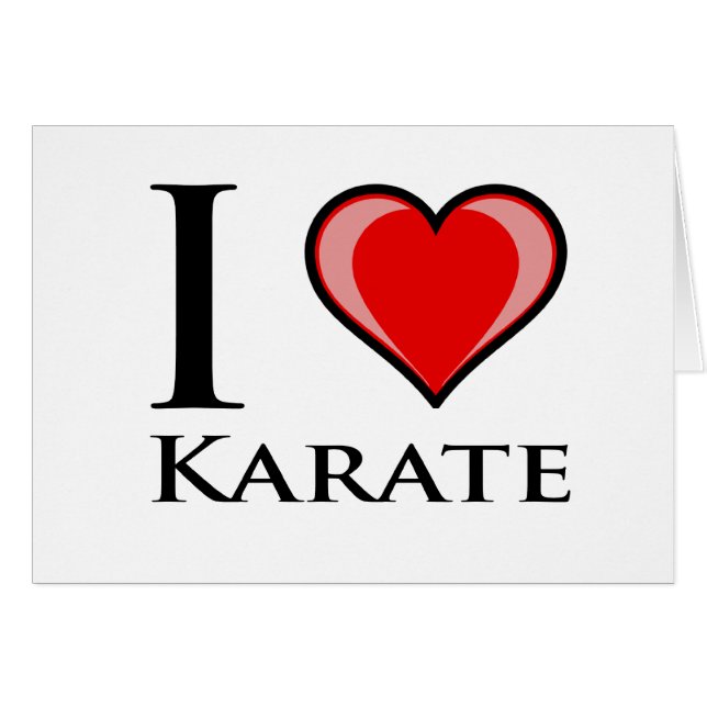 Amo karate (Anverso (Horizontal))