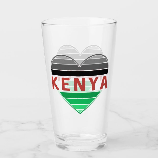 Amo Kenia, corazón keniano (Anverso)