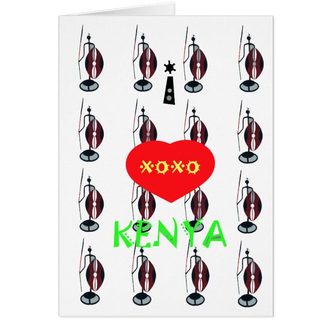 Amo Kenya XOXO (Frente)