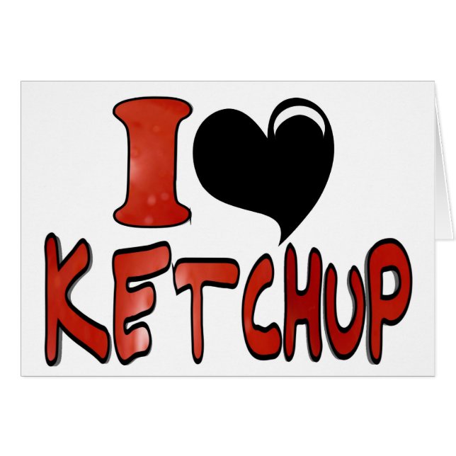 Amo Ketchup (Anverso (Horizontal))