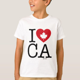 Amo la AC | Amo la camiseta de un Personalizado ca
