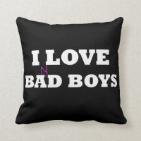 Amo la almohada de Argyle de los muchachos de los