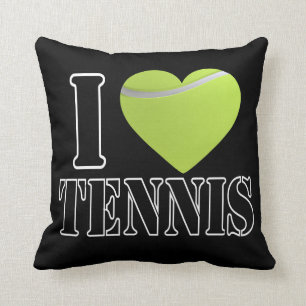 Amo la almohada del tenis
